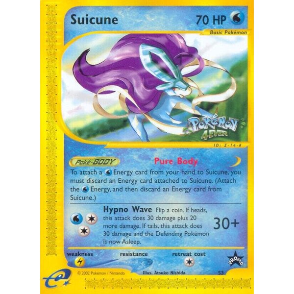 Pokemon Suicune (053) Damaged