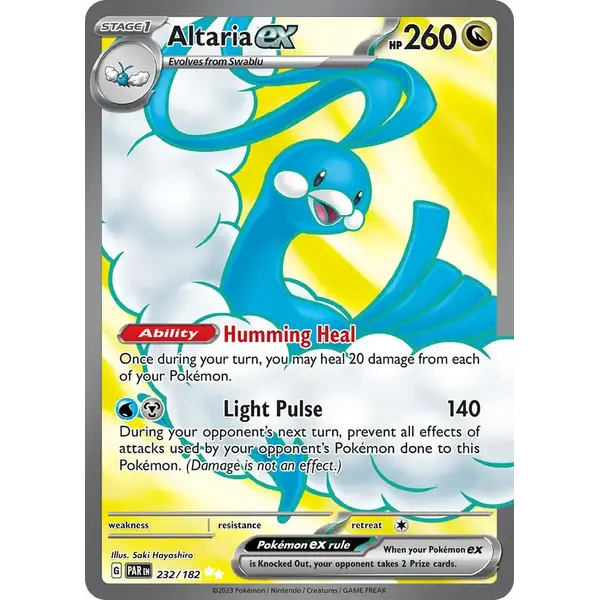 Pokemon Altaria ex (232) Lightly Played Holofoil