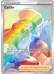 Pokemon Caitlin (Secret) (213) Near Mint Holofoil