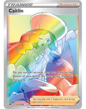 Pokemon Caitlin (Secret) (213) Near Mint Holofoil