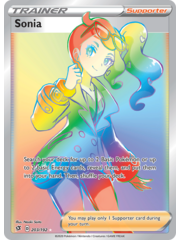Pokemon Sonia (Secret) (203) Near Mint Holofoil
