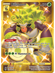 Pokemon Rillaboom (Secret) (197) Lightly Played Holofoil