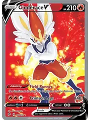 Pokemon Cinderace V (Full Art) (178) Lightly Played Holofoil