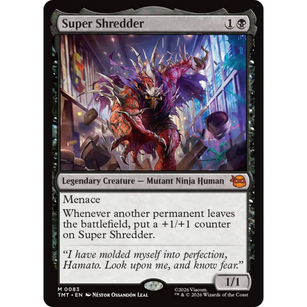Magic: The Gathering Super Shredder (083) Near Mint Foil