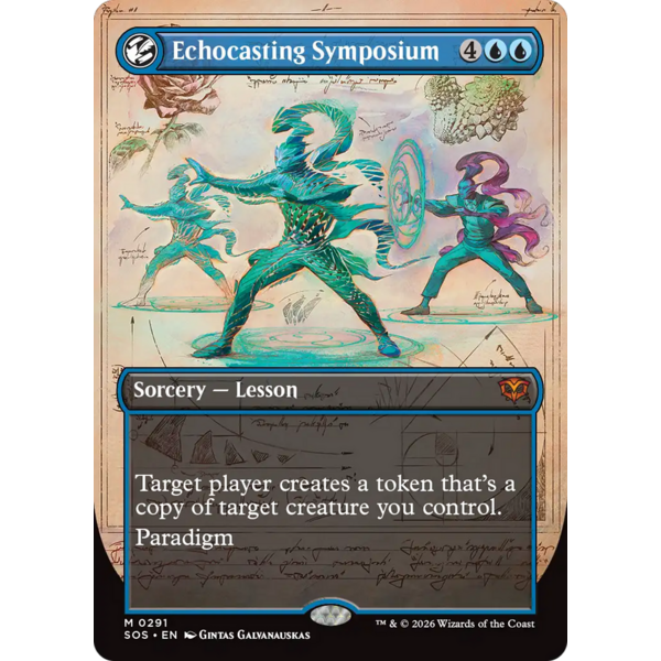 Magic: The Gathering Echocasting Symposium (Borderless) (291) Near Mint