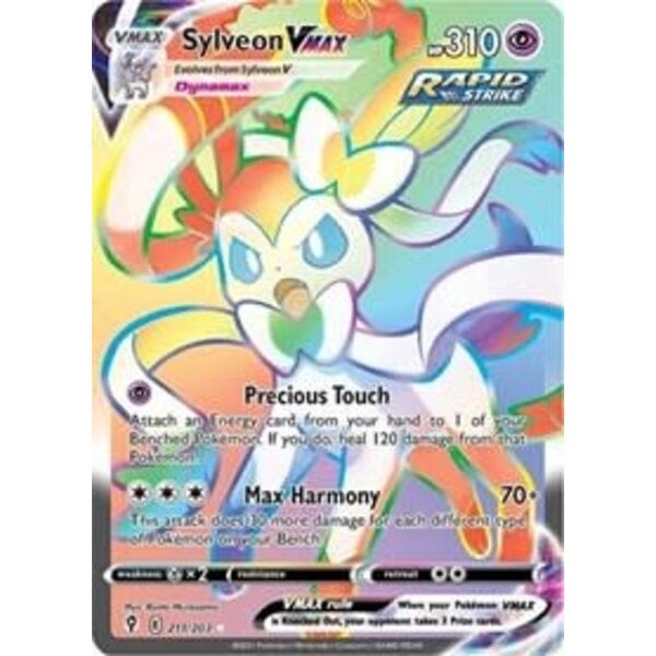 Pokemon Sylveon VMAX (Secret) (211) Lightly Played Holofoil