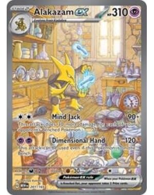 Pokemon Alakazam ex (201) Near Mint Holofoil