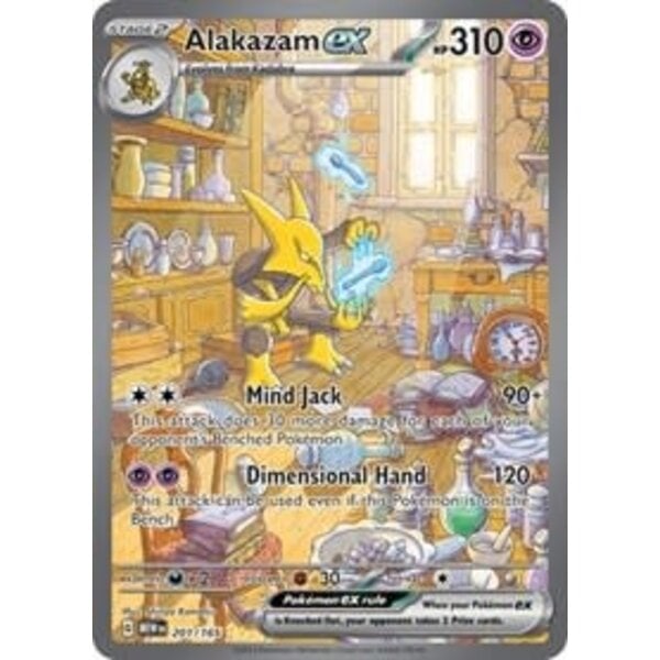 Pokemon Alakazam ex (201) Near Mint Holofoil