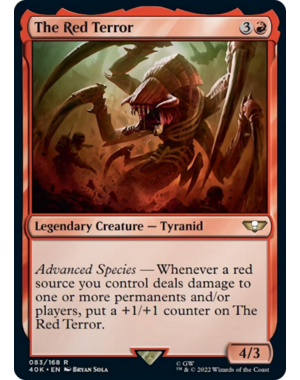 Magic: The Gathering The Red Terror (Surge Foil) (083) Lightly Played Foil