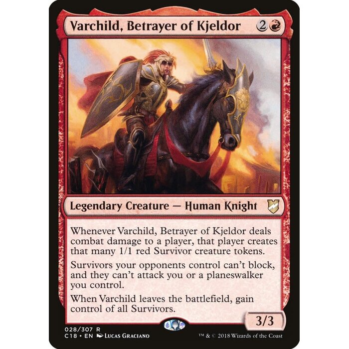 Magic: The Gathering Varchild, Betrayer of Kjeldor (028) Lightly Played