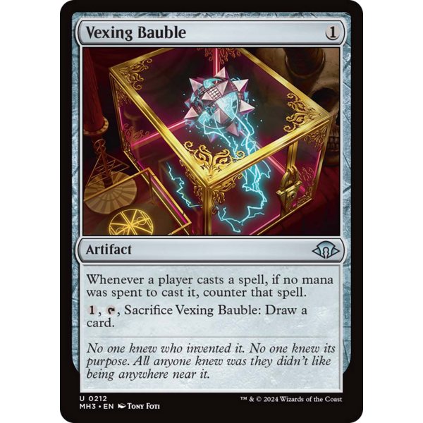 Magic: The Gathering Vexing Bauble (212) Lightly Played Foil