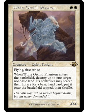 Magic: The Gathering White Orchid Phantom (Retro Frame) (396) Lightly Played Foil