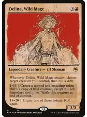 Magic: The Gathering Delina, Wild Mage (Showcase) (317) Lightly Played Foil
