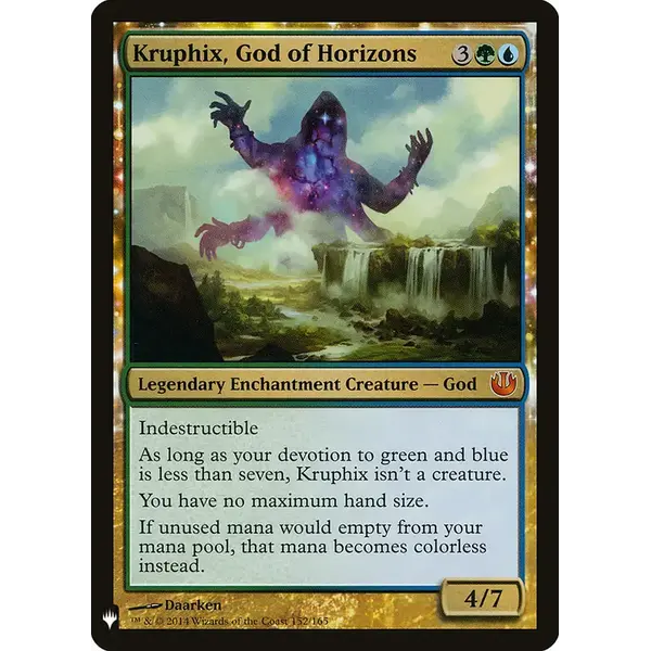 Magic: The Gathering Kruphix, God of Horizons (152) Lightly Played