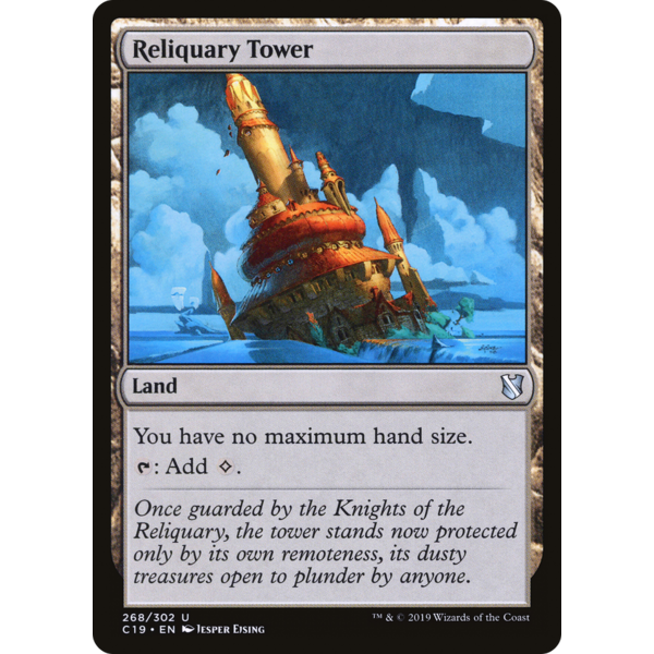 Magic: The Gathering Reliquary Tower (268) Lightly Played