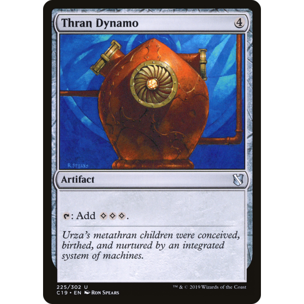 Magic: The Gathering Thran Dynamo (225) Lightly Played