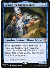 Magic: The Gathering Bruvac the Grandiloquent (010) Lightly Played