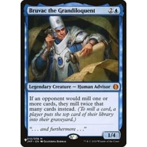 Magic: The Gathering Bruvac the Grandiloquent (010) Lightly Played