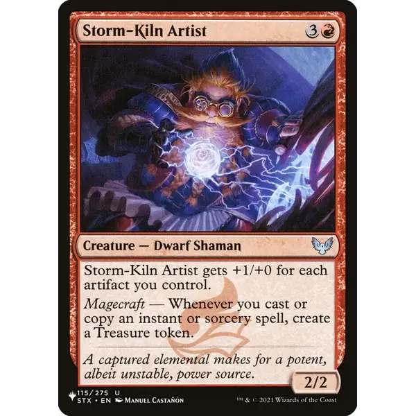 Magic: The Gathering Storm-Kiln Artist (STX) (115) Lightly Played