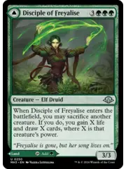 Magic: The Gathering Disciple of Freyalise (250) Lightly Played