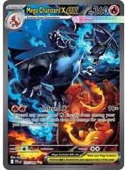 Pokemon Mega Charizard X ex (125) Lightly Played Holofoil