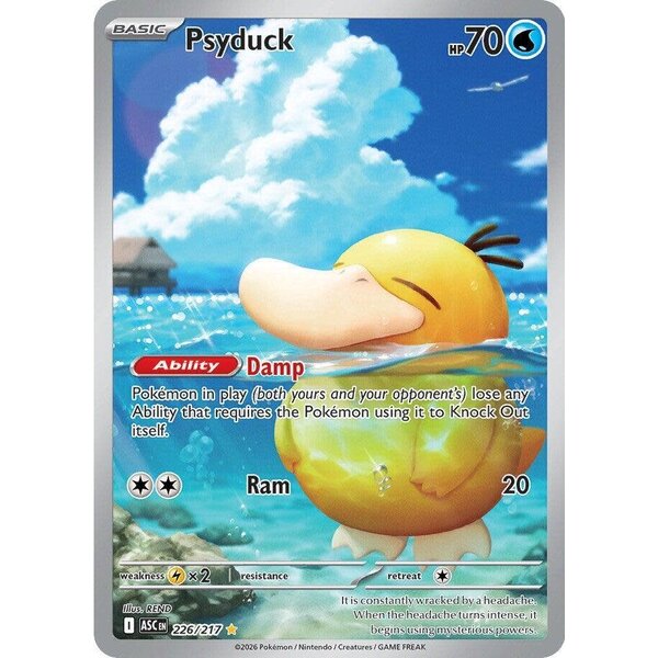 Pokemon Psyduck (226) Lightly Played Holofoil