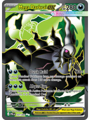 Pokemon Mega Darkrai ex (101) Lightly Played Holofoil