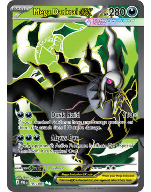 Pokemon Mega Darkrai ex (101) Lightly Played Holofoil