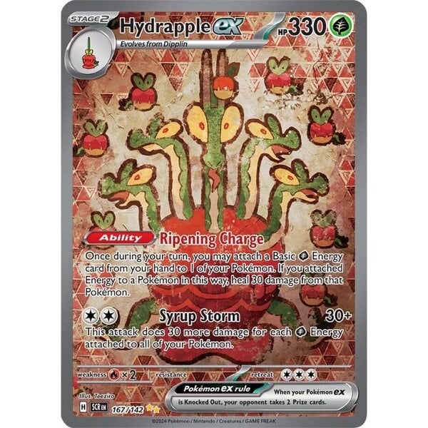 Pokemon Hydrapple ex (167) Near Mint Holofoil