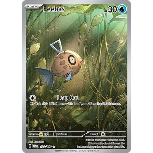 Pokemon Feebas (198) Lightly Played Holofoil