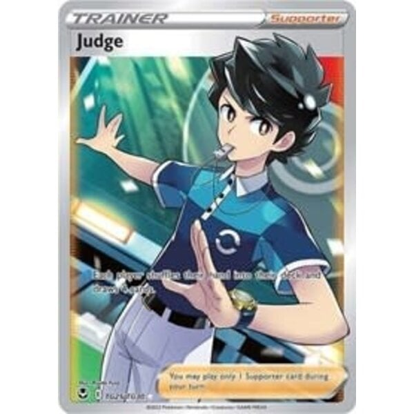 Pokemon Judge (TG25) Lightly Played Holofoil