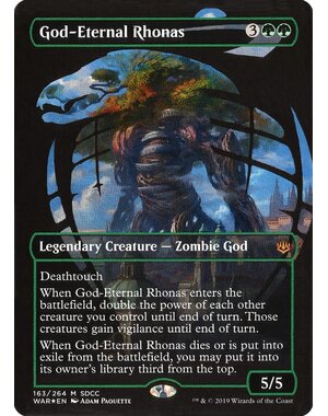 Magic: The Gathering God-Eternal Rhonas (SDCC 2019 Exclusive) (163) Near Mint