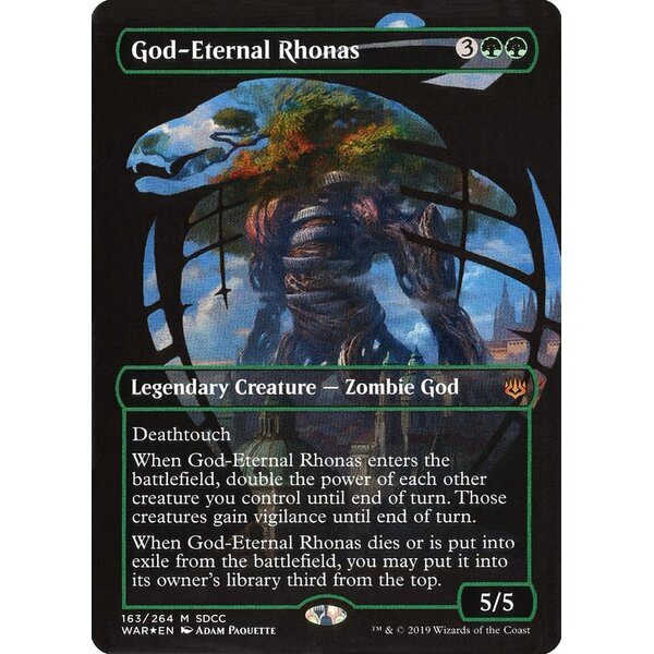 Magic: The Gathering God-Eternal Rhonas (SDCC 2019 Exclusive) (163) Near Mint