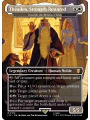 Magic: The Gathering Theoden, Strength Restored - Kenrith, the Returned King (Borderless) (515) Near Mint