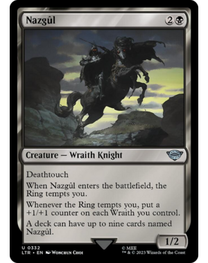 Magic: The Gathering Nazgul (332) Lightly Played