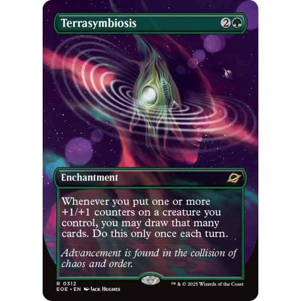 Magic: The Gathering Terrasymbiosis (Borderless) (312) Near Mint Foil