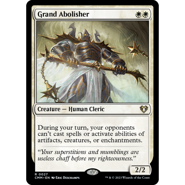 Magic: The Gathering Grand Abolisher (027) Near Mint