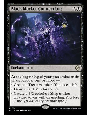 Magic: The Gathering Black Market Connections (181) Lightly Played