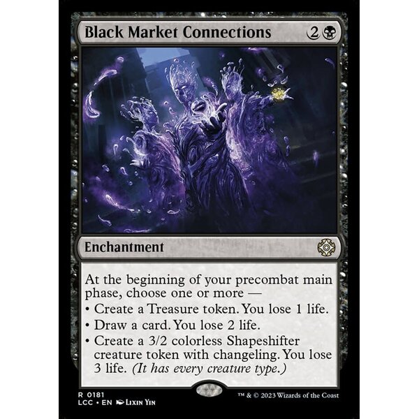 Magic: The Gathering Black Market Connections (181) Lightly Played