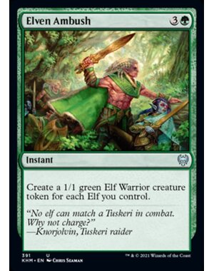 Magic: The Gathering Elven Ambush (391) Near Mint