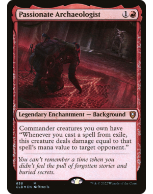Magic: The Gathering Passionate Archaeologist (656) Lightly Played Foil