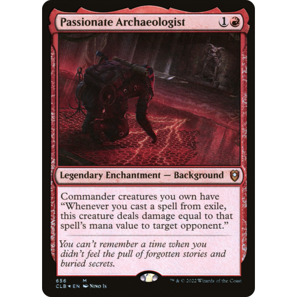 Magic: The Gathering Passionate Archaeologist (656) Lightly Played Foil