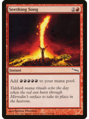 Magic: The Gathering Seething Song (104) Lightly Played