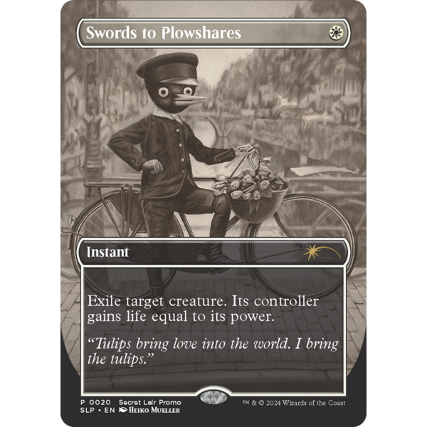 Magic: The Gathering Swords to Plowshares (020) Lightly Played