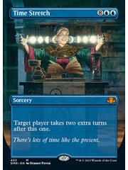 Magic: The Gathering Time Stretch (Borderless Alternate Art) (422) Lightly Played