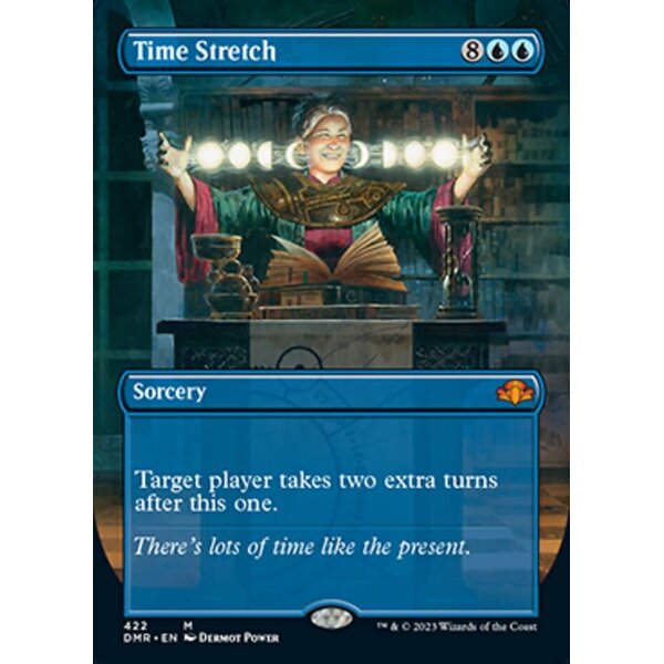 Magic: The Gathering Time Stretch (Borderless Alternate Art) (422) Lightly Played