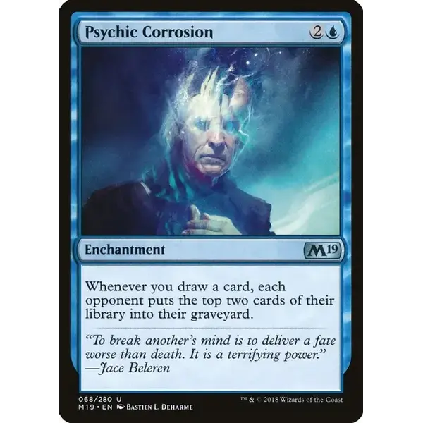 Magic: The Gathering Psychic Corrosion (068) Lightly Played