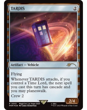 Magic: The Gathering TARDIS (MagicCon: Las Vegas 2023) (001) Lightly Played Foil