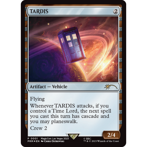Magic: The Gathering TARDIS (MagicCon: Las Vegas 2023) (001) Lightly Played Foil