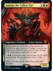 Magic: The Gathering Sauron, the Lidless Eye (Extended Art) (396) Lightly Played
